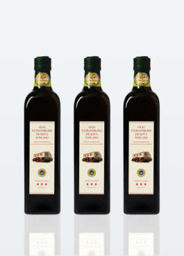 3 bottiglie di Olio Extravergine d’Oliva Toscano
