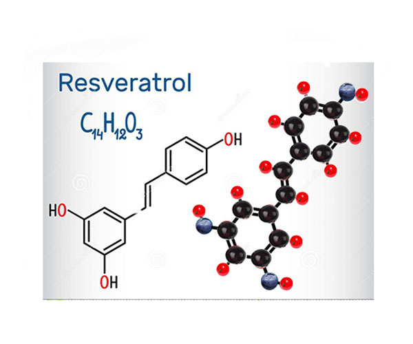 Resvératrol antiinflammatoire antioxydant composition chimique
