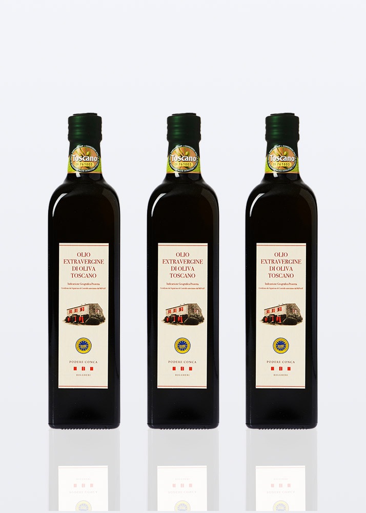 Organic Extra virgin olive oil IGP Toscano 075 3 bottle