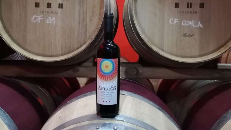 Apistόs is the new Cabernet Franc of Podere Conca