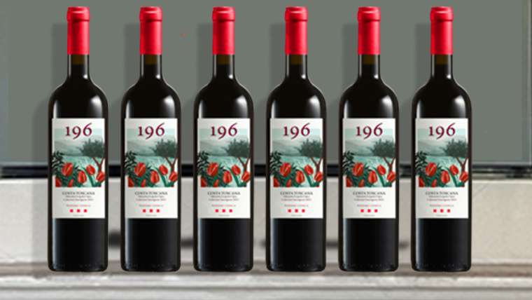 196, das neue Label von Podere Conca ist ein Cabernet Sauvignon 100%